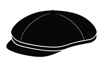 flat cap vector icon.eps