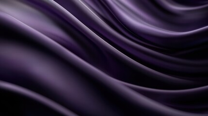Obraz premium Soft velvet fabric waves textile studio close-up photography elegant atmosphere artistic perspective textural beauty