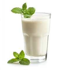 Refreshing beverage in glass