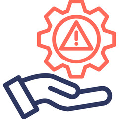 Risk Management Icon