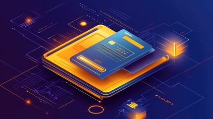 Secure fintech platform scanning digital payments for fraud prevention and real-time alerts.