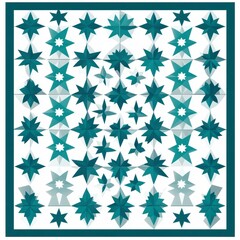 Geometric Star Pattern Design