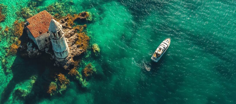 Situated in the Kvarner Gulf, this charming village is found on the island of Losinj in Croatia, Europe