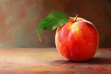 Peaches fruit wallpaper background