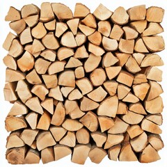 A cozy fireplace with stacked firewood, perfect for warming your home on chilly nights.