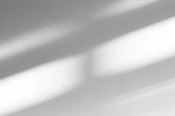Wall interior background, studio  and backdrops show products. with shadow from window color white and grey. background for text insertion and presentation product 