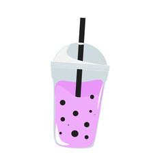 Illustrasion of a bubble tea drink