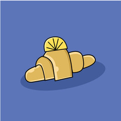 Bakery Fresh: A Tempting Croissant Illustration