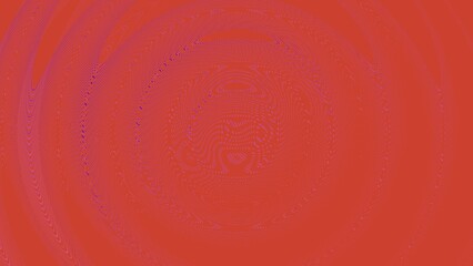 Abstract concentric circles in vibrant red and purple