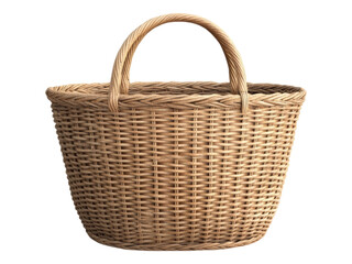Woven Basket with Handle for Home and Garden Use