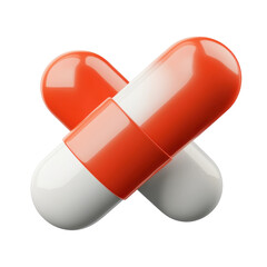 Medicine capsules pharmacy product photography studio close-up