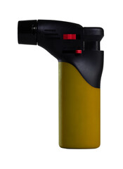 dark yellow lighter isolated