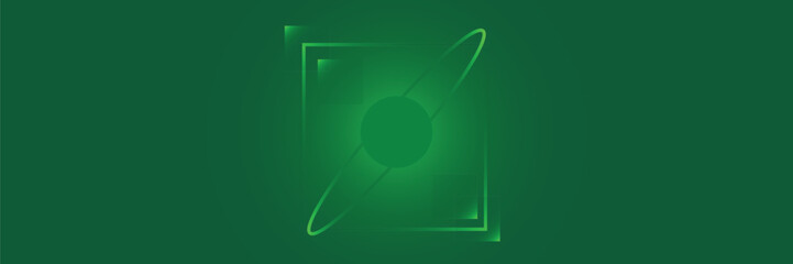 Obraz premium Clean natural green color gradation with pale tone paint on environmental friendly cardboard box blank paper texture background with space minimal style