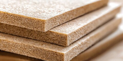 Wood Fiber Underlayment. Flooring Soft vapor sheet carpet pad for laying, leveling, insulating and soundproofing floors