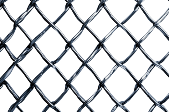 Shiny Chain Link Fence, Security Background, Black Backdrop, cut out transparent