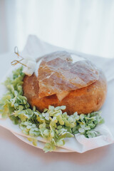 Loaf of Bread – Traditional Polish Wedding Welcome with Decorated Bread and Salt