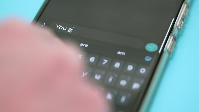 you are enough, Text message, typing texting mobile phone