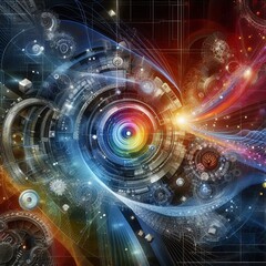 Obraz premium Advancing AI and IoT Integration: Revolutionizing Smart Technologies for Future Innovation
