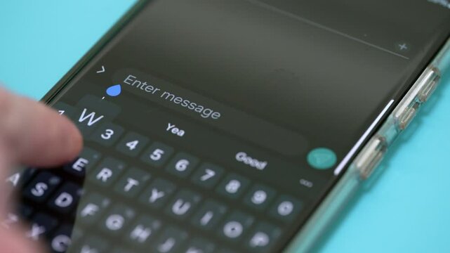Will you listen, Text message, typing texting mobile phone