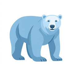 Fototapeta premium polar bear vector illustration