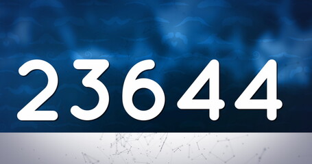 Digital image of a chat bubble of a followers icon counting up