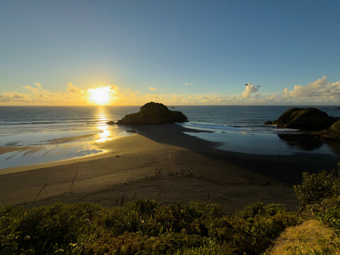 Back Beach, New Plymouth, Taranaki, New Zealand
