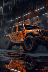 Manifestation of Dominance: The Arrival of a Powerhouse Vehicle Carved From Grit and Gloss