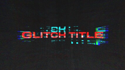 Glitch Title