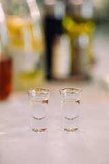 Vodka in a Shot Glass at a Wedding – Toast, Celebration, and Drinking Culture