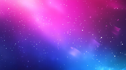 Fototapeta premium Abstract Pink and Blue Cosmic Nebula Background