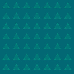 Teal geometric triangle pattern background, abstract design, repeating shapes, modern style
