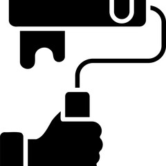 Paint Roller Illustration