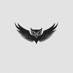 Obraz premium Owl Wings Logo