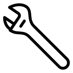 adjustable wrench icon