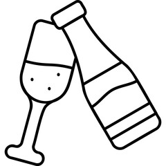 Champagne Icon