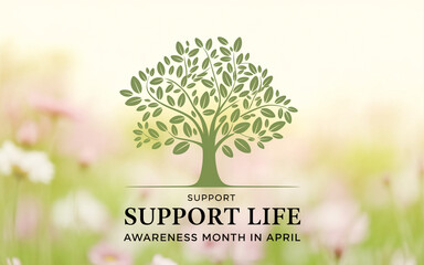Obraz premium Donate Life Awareness Month