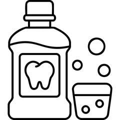 Mouthwash Icon