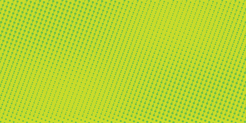 Dots halftone yellow green color pattern gradient texture background. vector ilustration