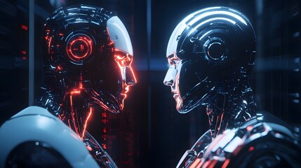 Ai vs traditional robots a comparative analysis in technology digital space visual insights