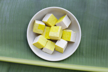Soy tofu cubes, Tofu soy bean curd
