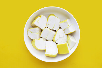 Soy tofu cubes, Tofu soy bean curd