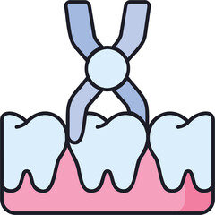 Tooth Extraction Sticker
