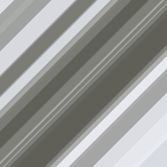 Obraz premium Abstract diagonal stripes in shades of gray and white, minimalist design, graphic background