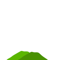Green Mountain Illustration