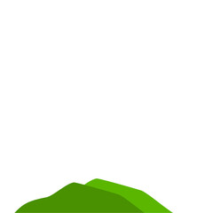 Green Mountain Illustration