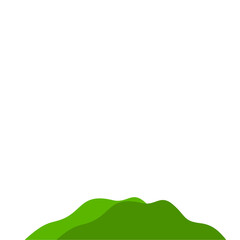 Green Mountain Illustration