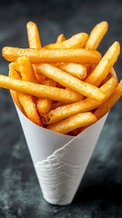 Crispy Fries in Cone (1)