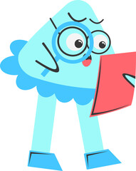 Shape Character Illustration