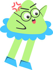 Shape Character Illustration