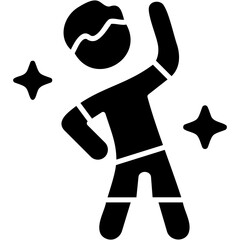 Obraz premium Exercising Icon